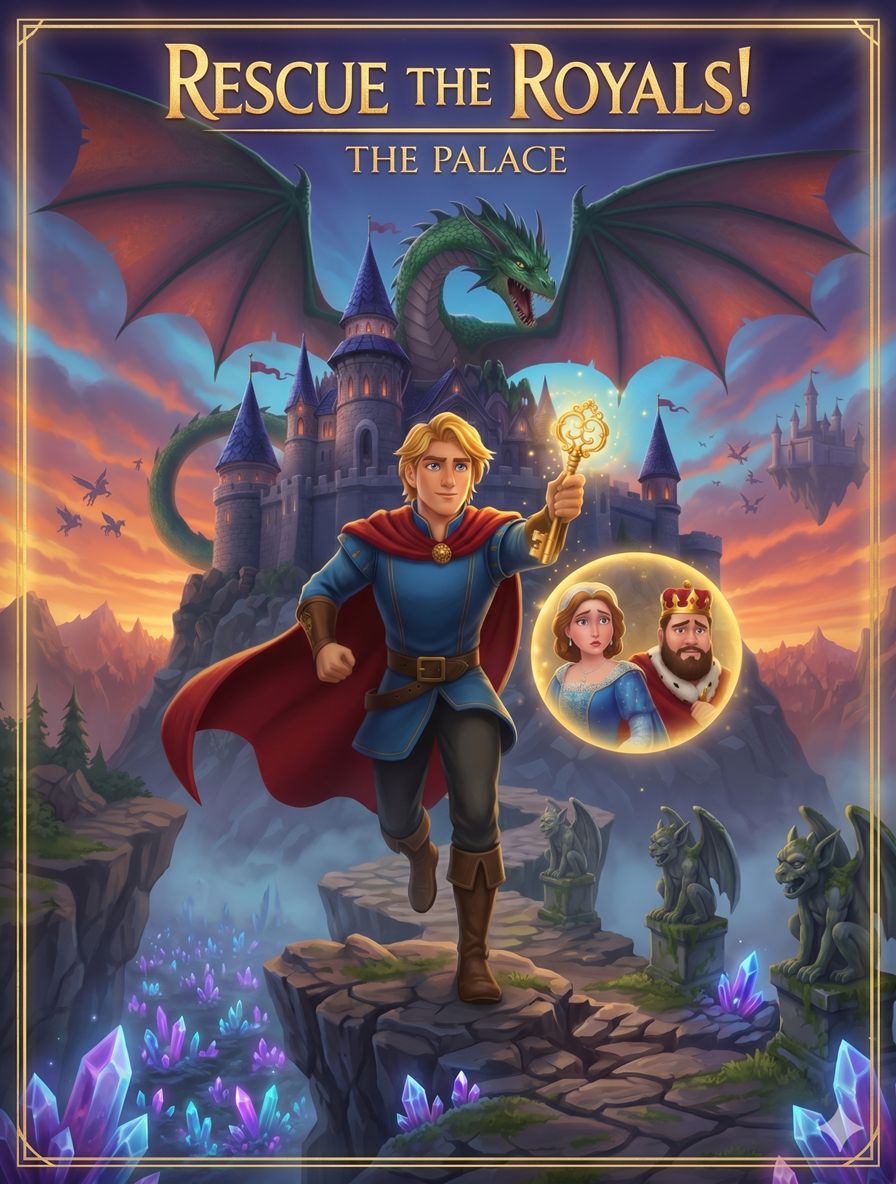 Rescue the Royals: The Palace game poster